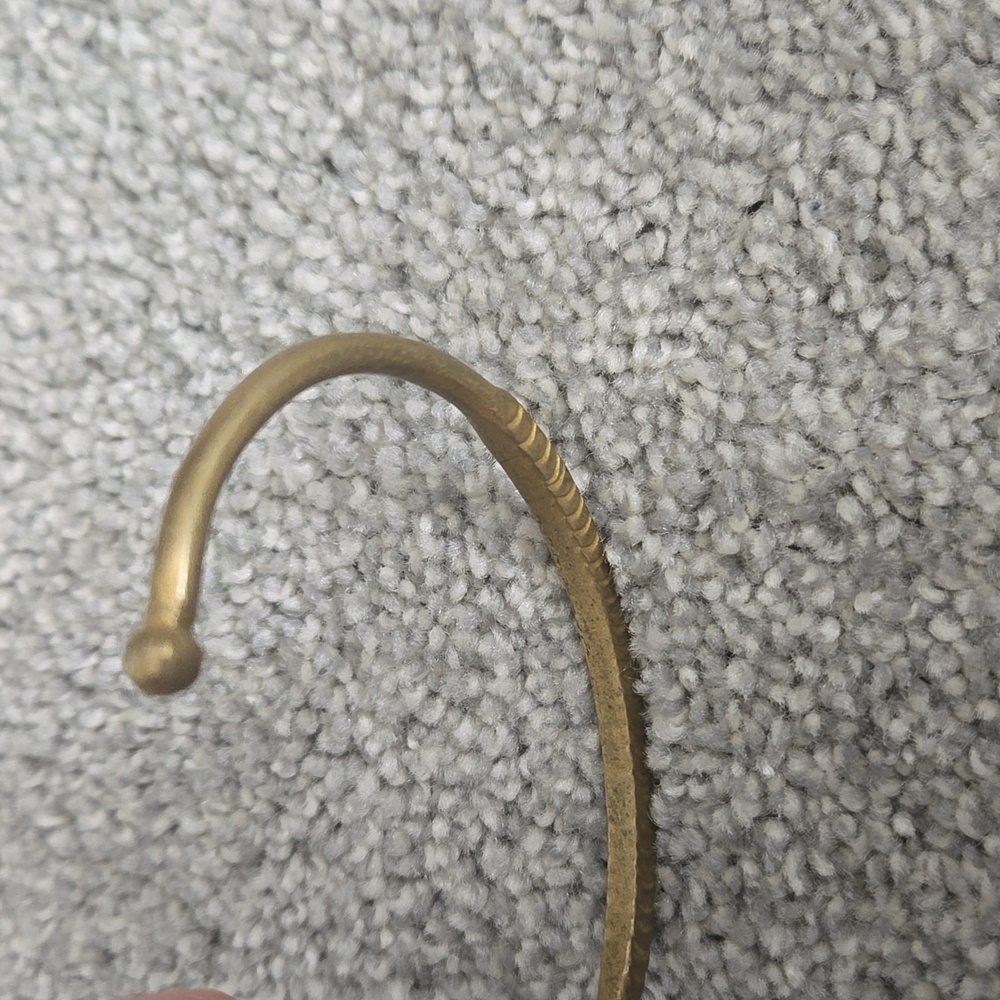 Brass Cuff Bracelet - Picture 3 of 4
